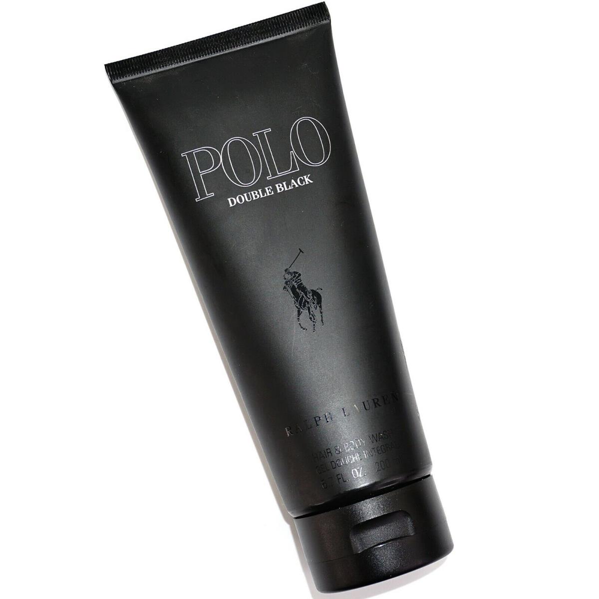 Ralph Lauren Polo Double Black Hair Body Wash 6.7oz. New/no Box Rare