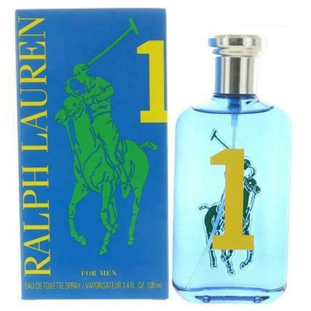 Polo Big Pony 1 Blue Ralph Lauren 3.4 oz / 100 ml Edt Edt Men Cologne Spray