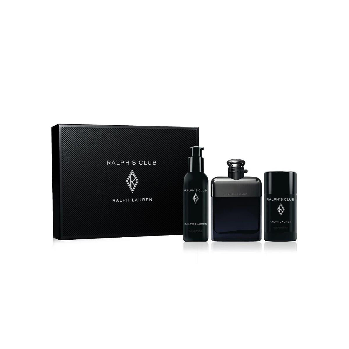 Men`s 3-Pc. Ralph`s Club Eau de Parfum Gift Set By Ralph Lauren