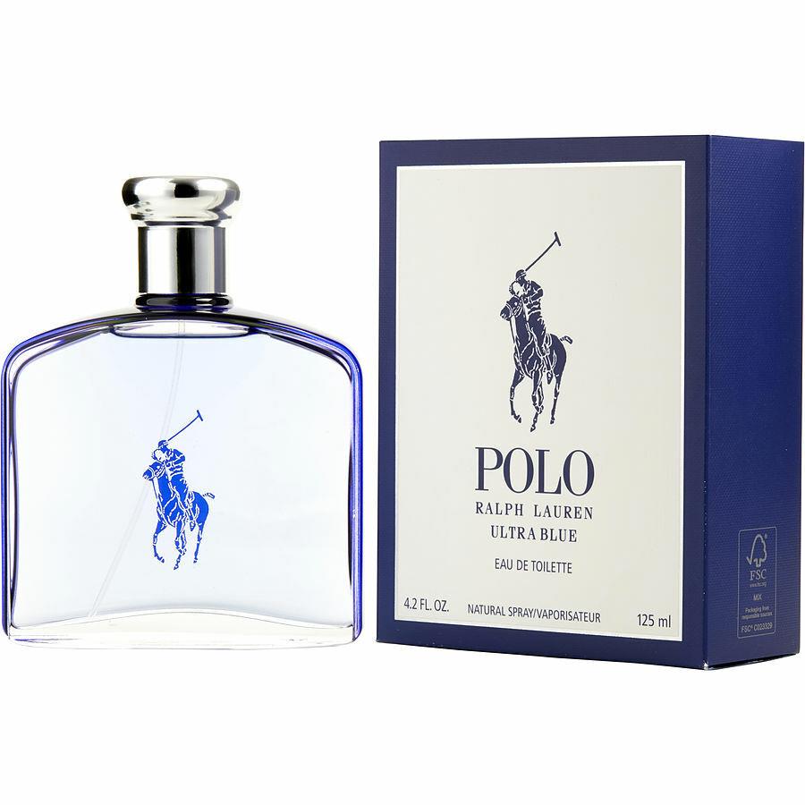 Ralph Lauren Polo Ultra Blue Edt Spray Men 4.2 OZ