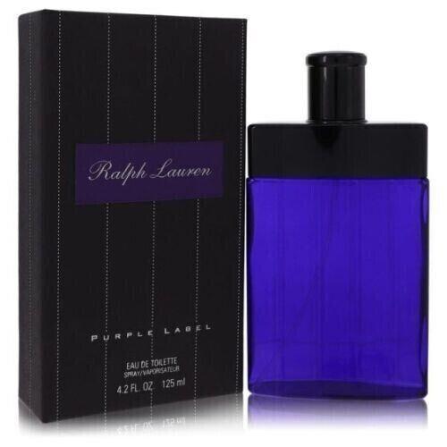 Purple Label Cologne by Ralph Lauren 4.2 oz 125 ml Eau De Toilette Spray Sealed