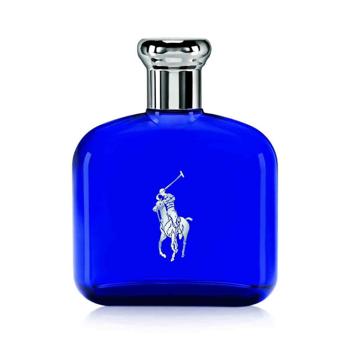 Ralph Lauren Polo Blue Eau de Toilette Edt Spray For Men 4.2 oz / 125 ml