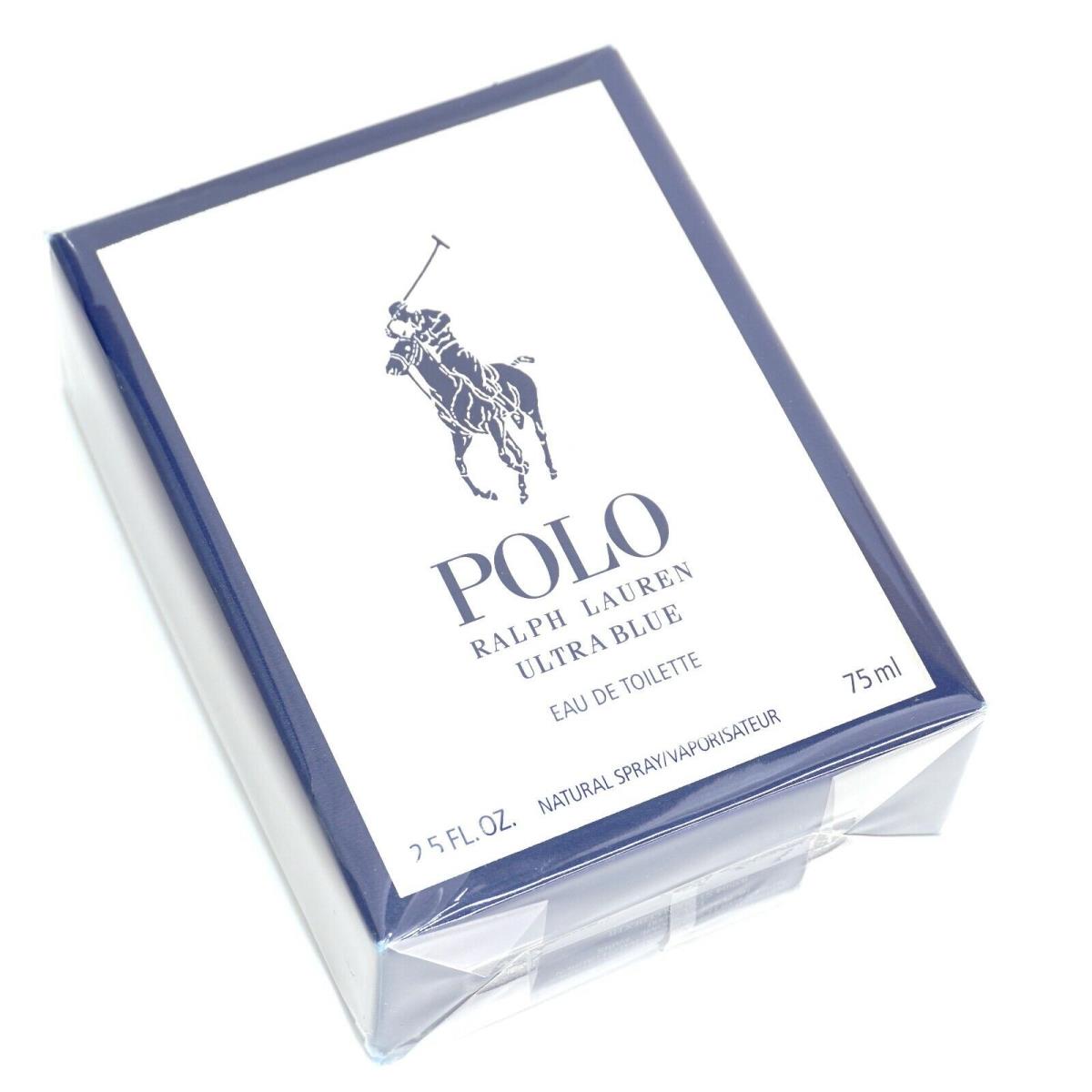 Ralph Lauren Polo Ultra Blue Eau De Toilette Natural Spray 2.5oz