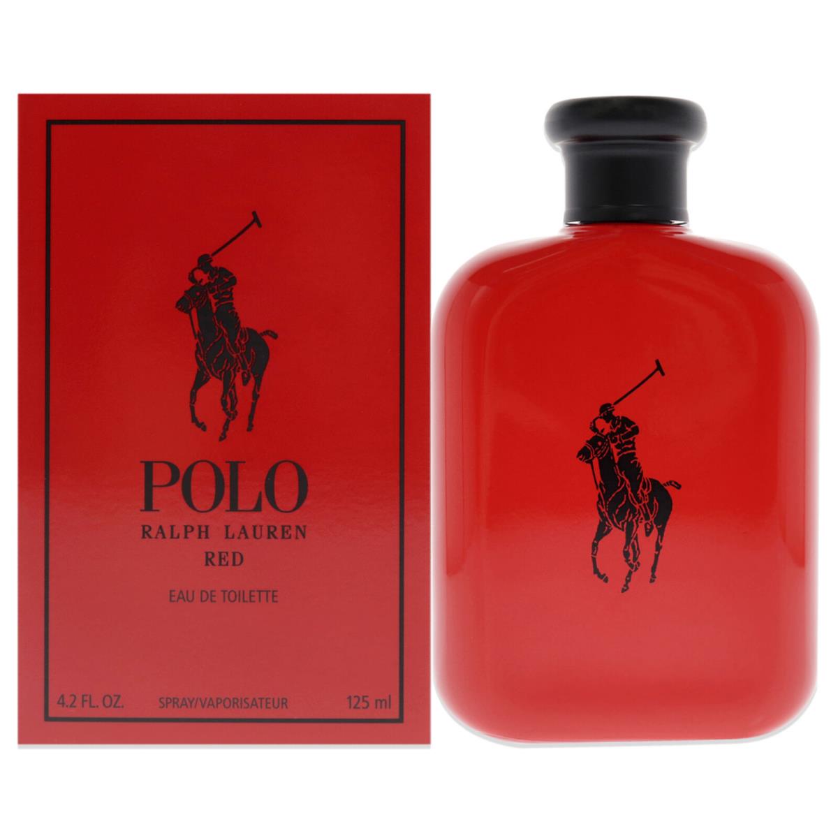 Polo Red by Ralph Lauren For Men - 4.2 oz Edt Spray