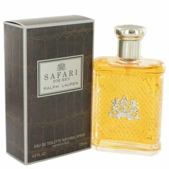 Ralph Lauren Safari For Men 4.2 oz Eau De Toilette 125 ml Spray For Men