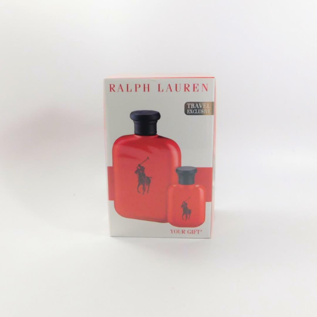 Polo Red by Ralph Lauren Set Travel Edt 4.2oz/125ml -0.5oz/15ml Box