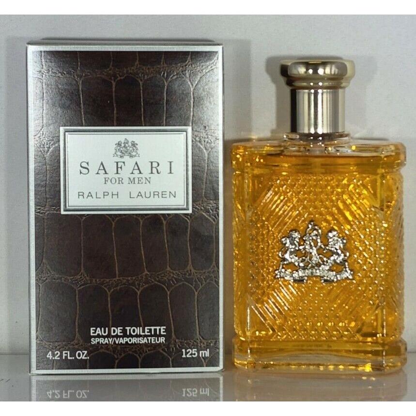 Safari by Ralph Lauren Men 4.2 Oz 125 ml Eau de Toilet Spray