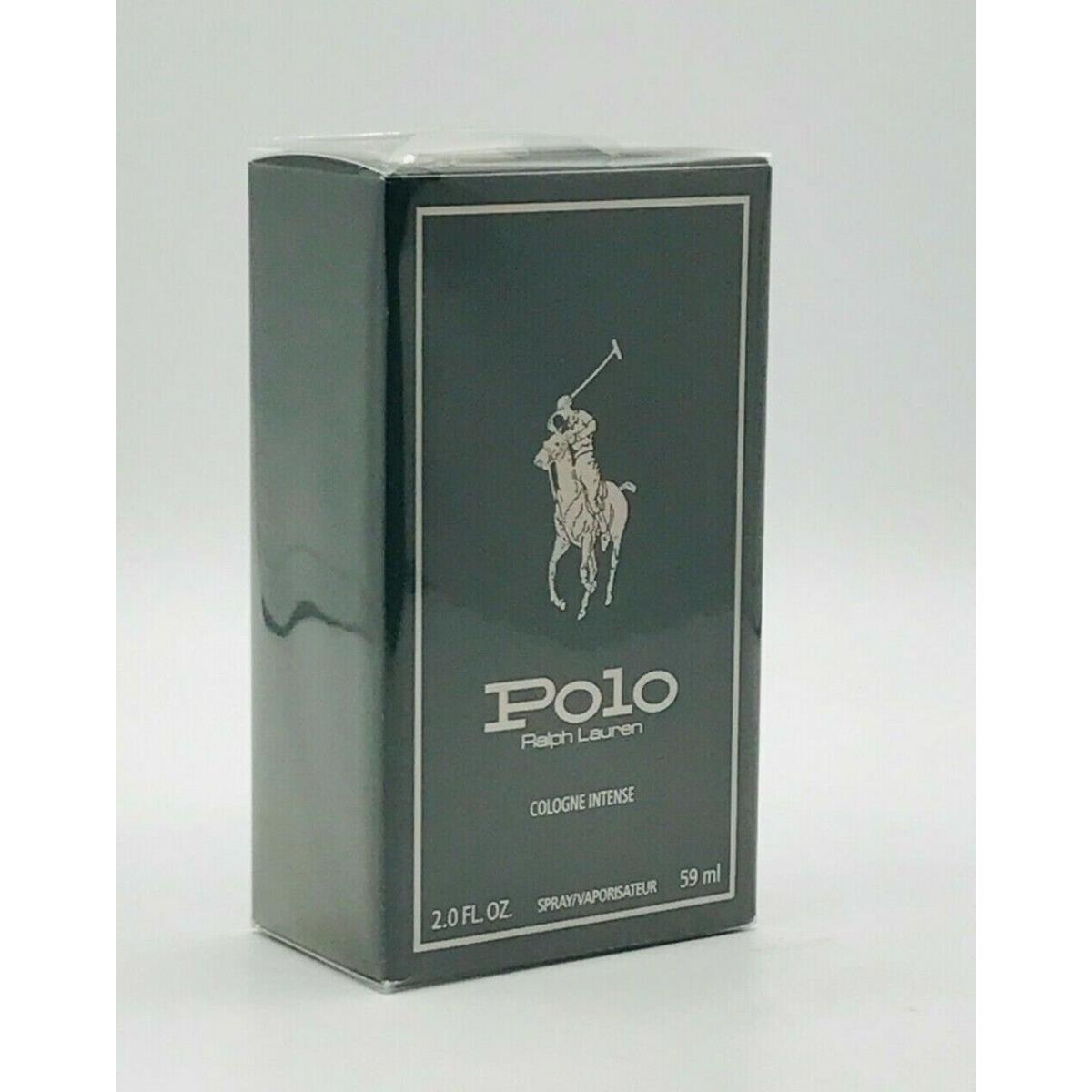 Box Ralph Lauren Polo Cologne Intense 2.0 oz 59 ML