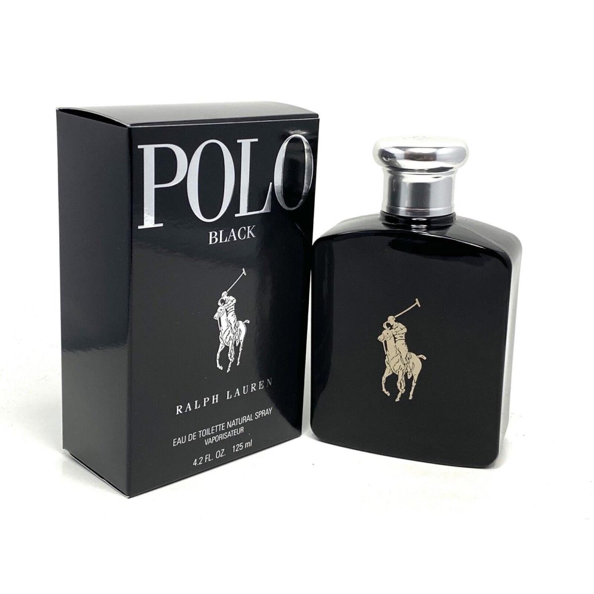 Polo Black By Ralph Lauren 4.2 Fl.oz Eau De Toilette Spray For Men