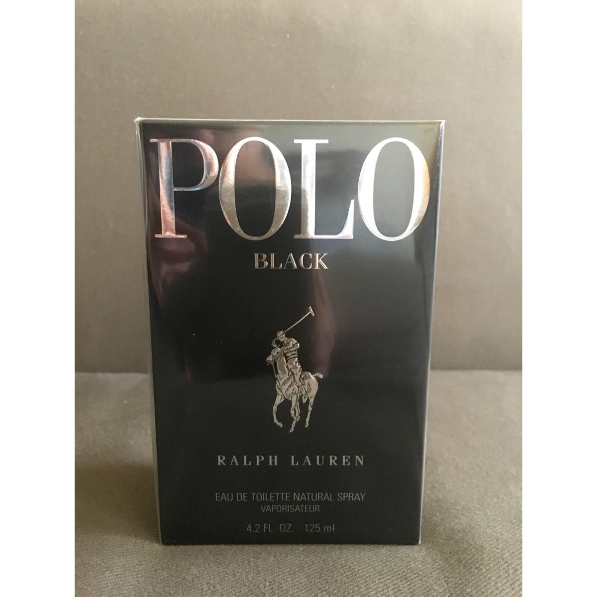 Polo Black by Ralph Lauren For Men 4.2 Floz Edt