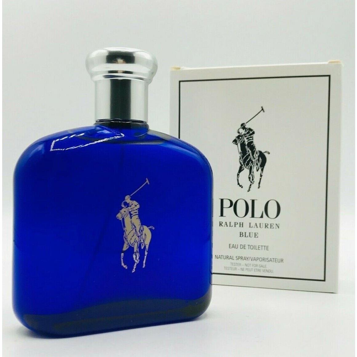 Ralph Lauren Polo Blue Men Cologne Spray 4.2 oz 125 ml Box As Shown