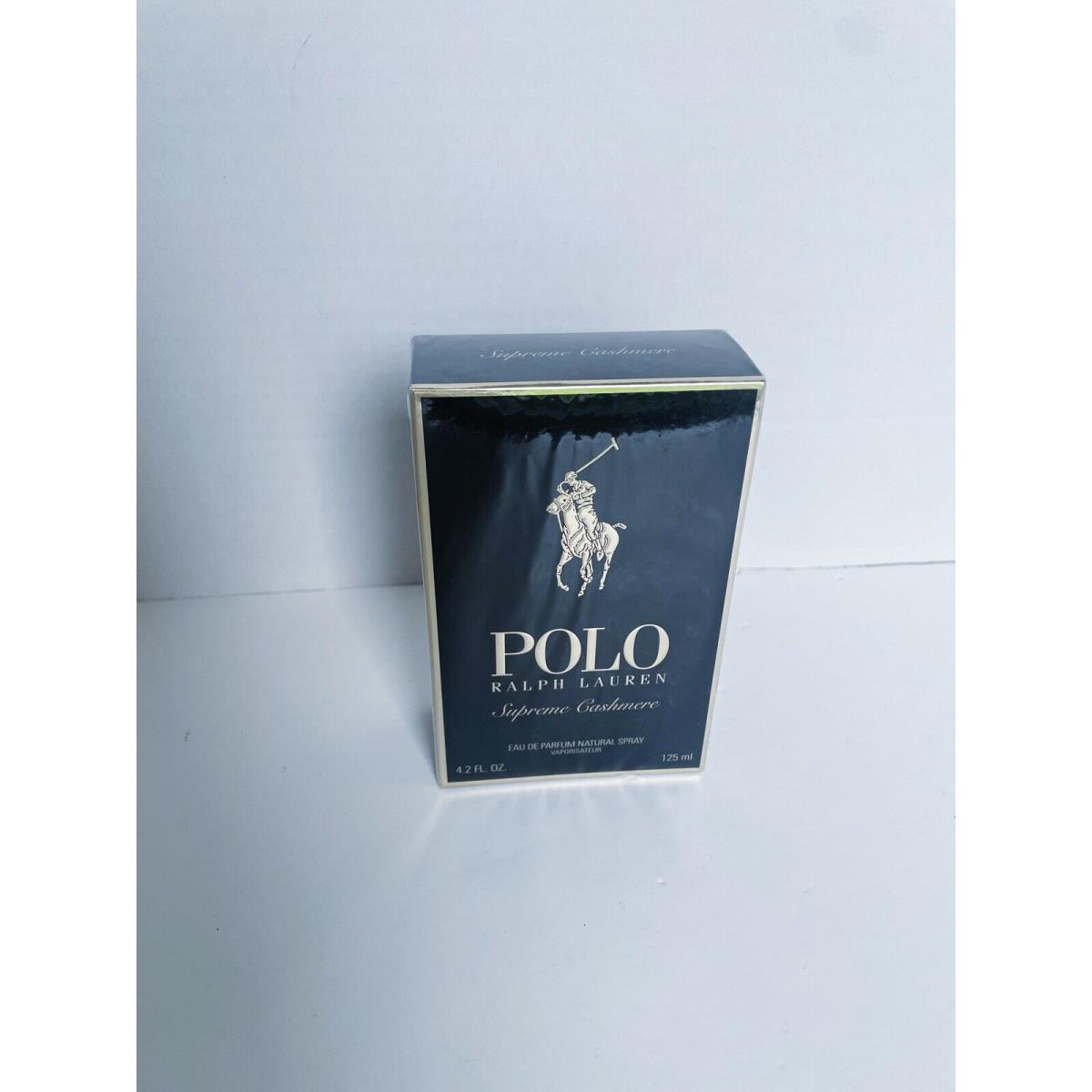 Polo By Ralph Lauren Supreme Cashmere Eau De Parfum Spray 4.2 fl.oz./125 ml