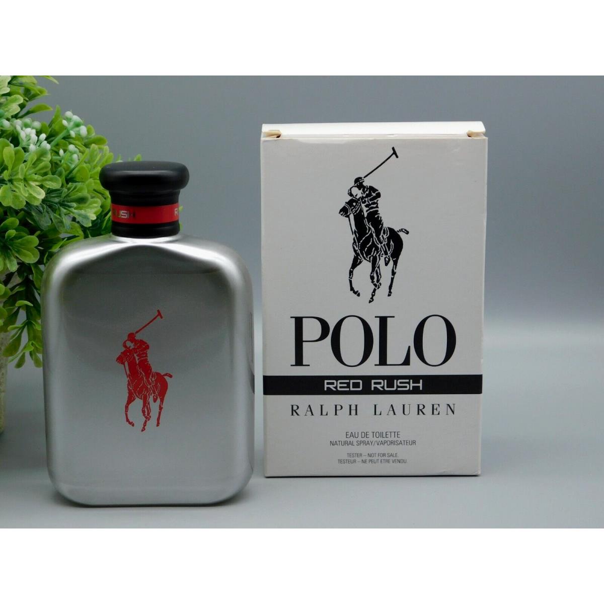 Polo Red Rush by Ralph Lauren Eau de Toilette Spray 4.2 oz Not