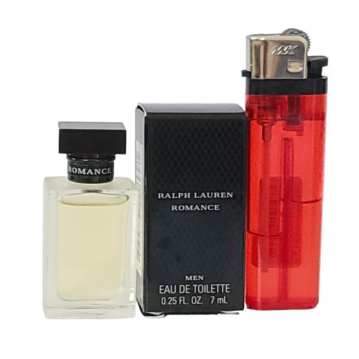 Ralph Lauren Romance Men Miniature Eau DE Toilette 0.25 fl oz / 7 mL Dap-on