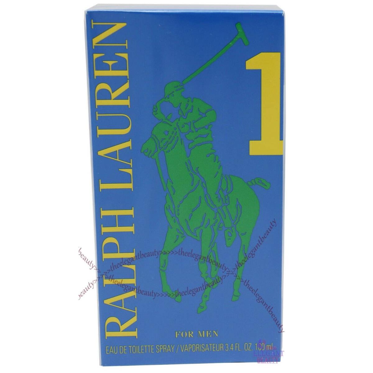 Ralph Lauren Polo Big Pony No 1 Men 3.4/3.3oz/100ml Edt Spray