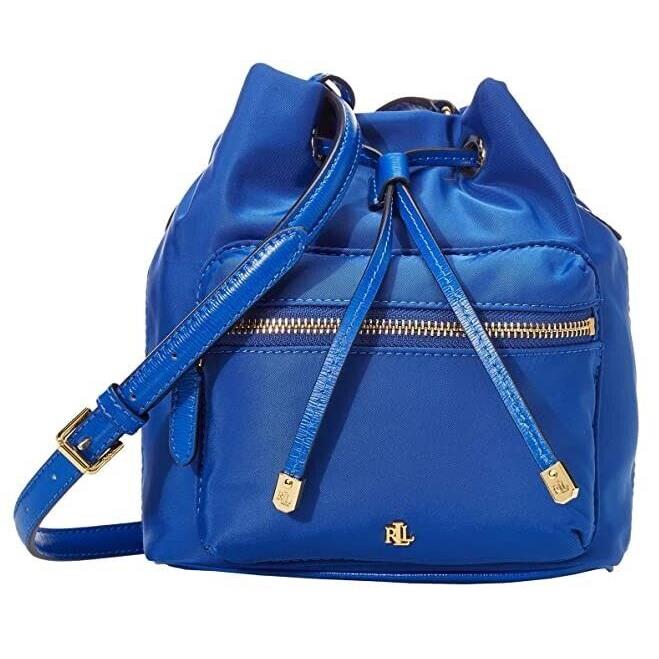 Lauren Ralph Lauren Dryden Drawstring Soft Nylon Debby II Mini Masai Blue