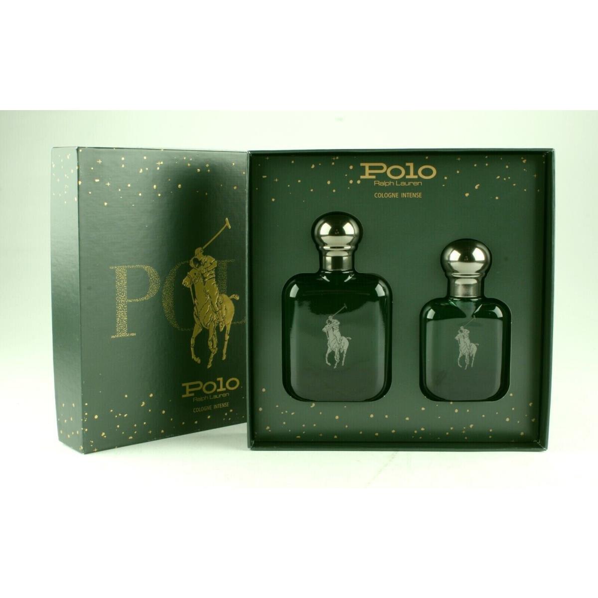 Ralph Lauren Polo Cologne Intense Gift Set For Men 2 Piece Gift Set