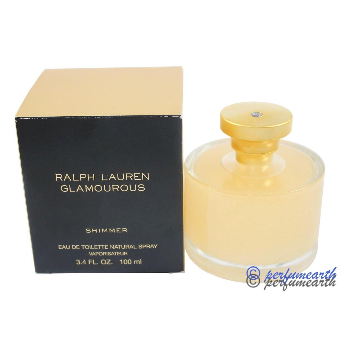 Ralph Lauren Glamourous Shimmer 3.4 oz/100 ml Edt Spray For Women