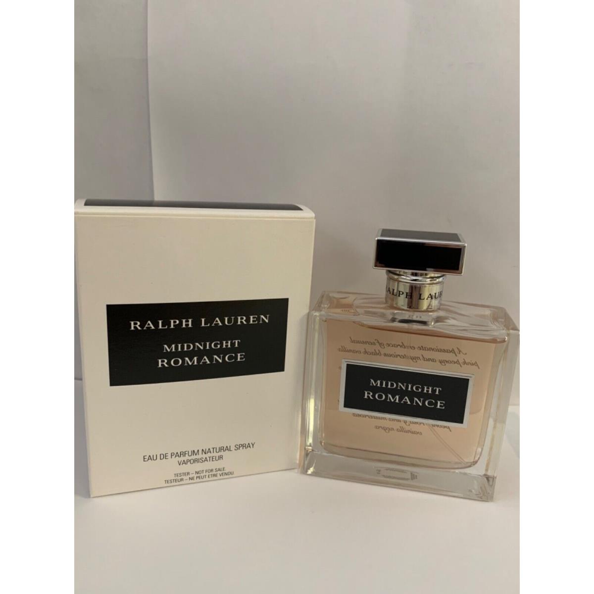 Midnight Romance by Ralph Lauren Women 3.4 oz Eau de Parfum Spray Rare