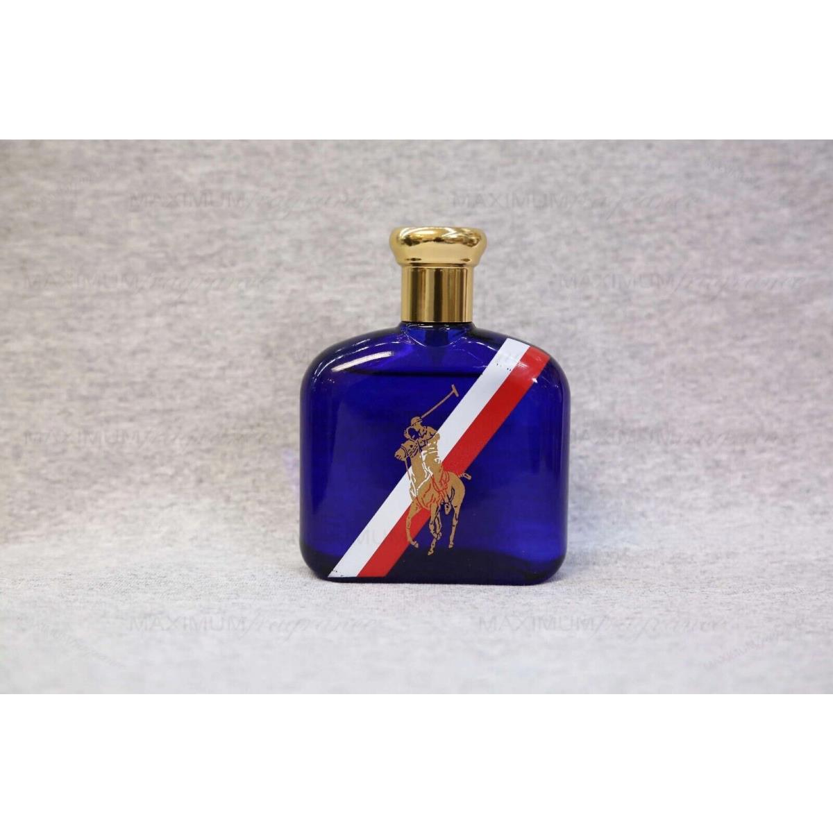 Testr Men Ralph Lauren Polo Red White Blue 125ml Men`s Edt 4.2 OZ