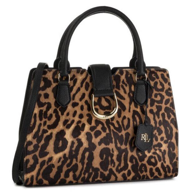 Ralph Lauren Torebka City Satchel - Animal Print