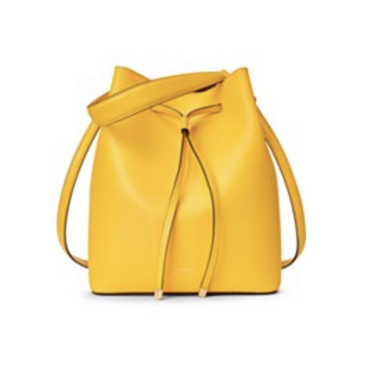 Ralph Lauren Medium Drawstring Bag Yellow/tan Last One