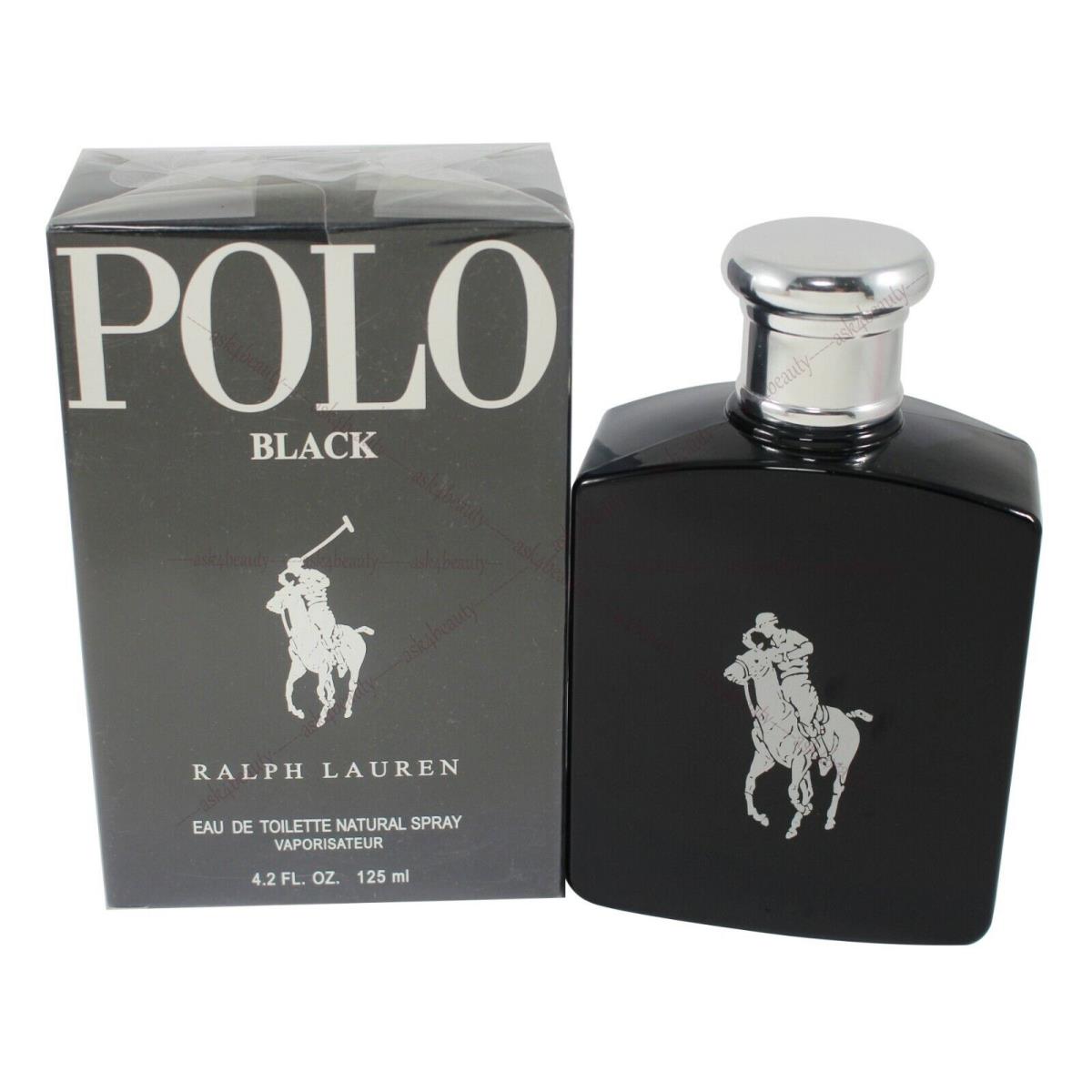 Polo Black by Ralph Lauren 4.2oz/125ml Edt Spray For Men