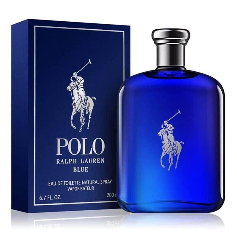 Polo Blue by Ralph Lauren For Men Edt 6.7 FL OZ / 200ML Natural Spray