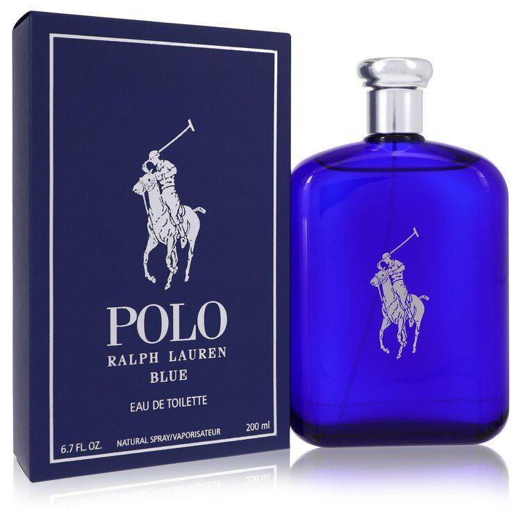 Polo Blue by Ralph Lauren Eau De Toilette Spray 6.7 oz / e 200 ml Men