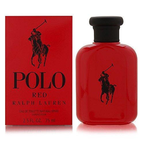 Ralph Lauren Polo Red For Men Eau de Toilette Spray 2.5 Fluid Ounce