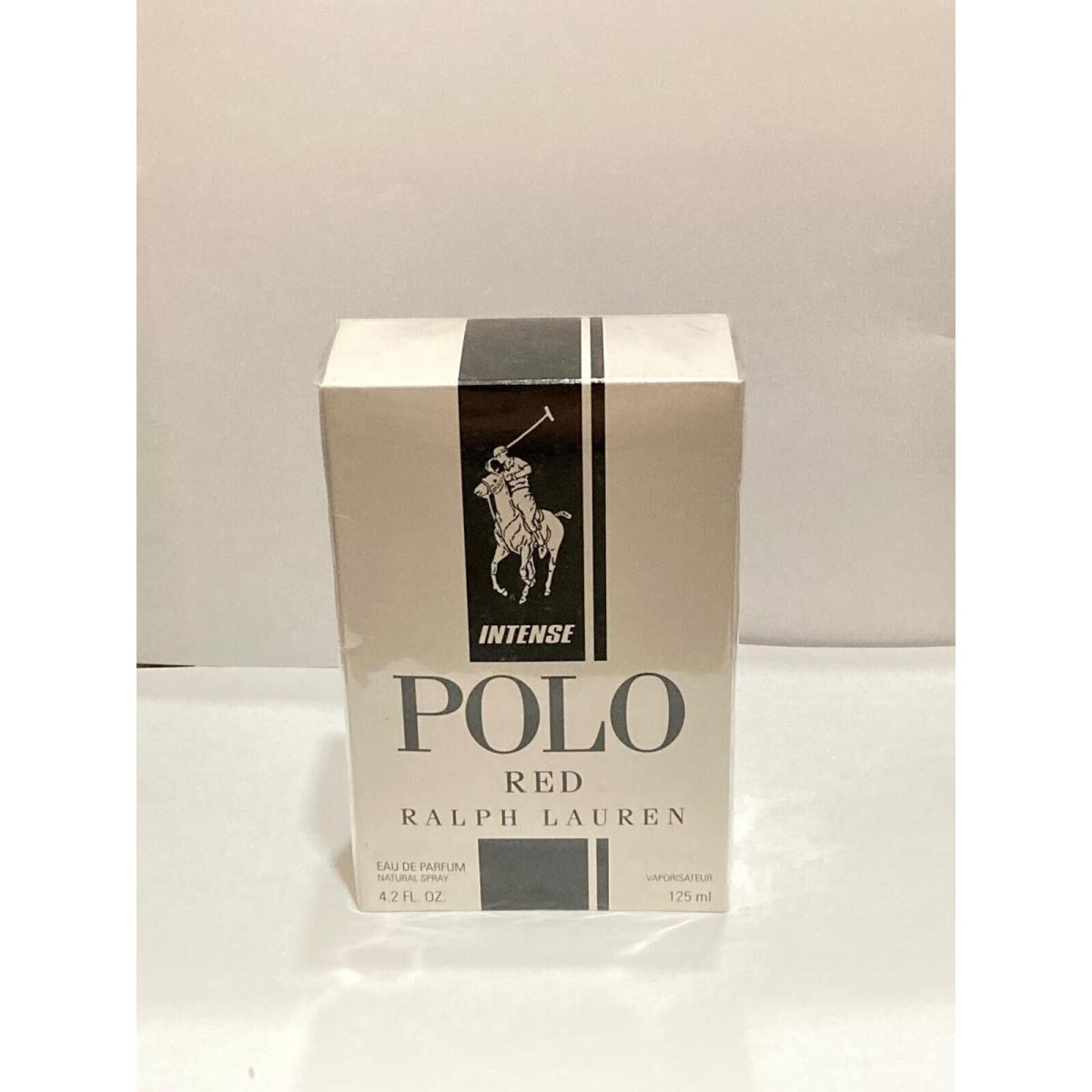 Polo Red Intense By Ralph Lauren 4.2oz Edp Spray In White Box