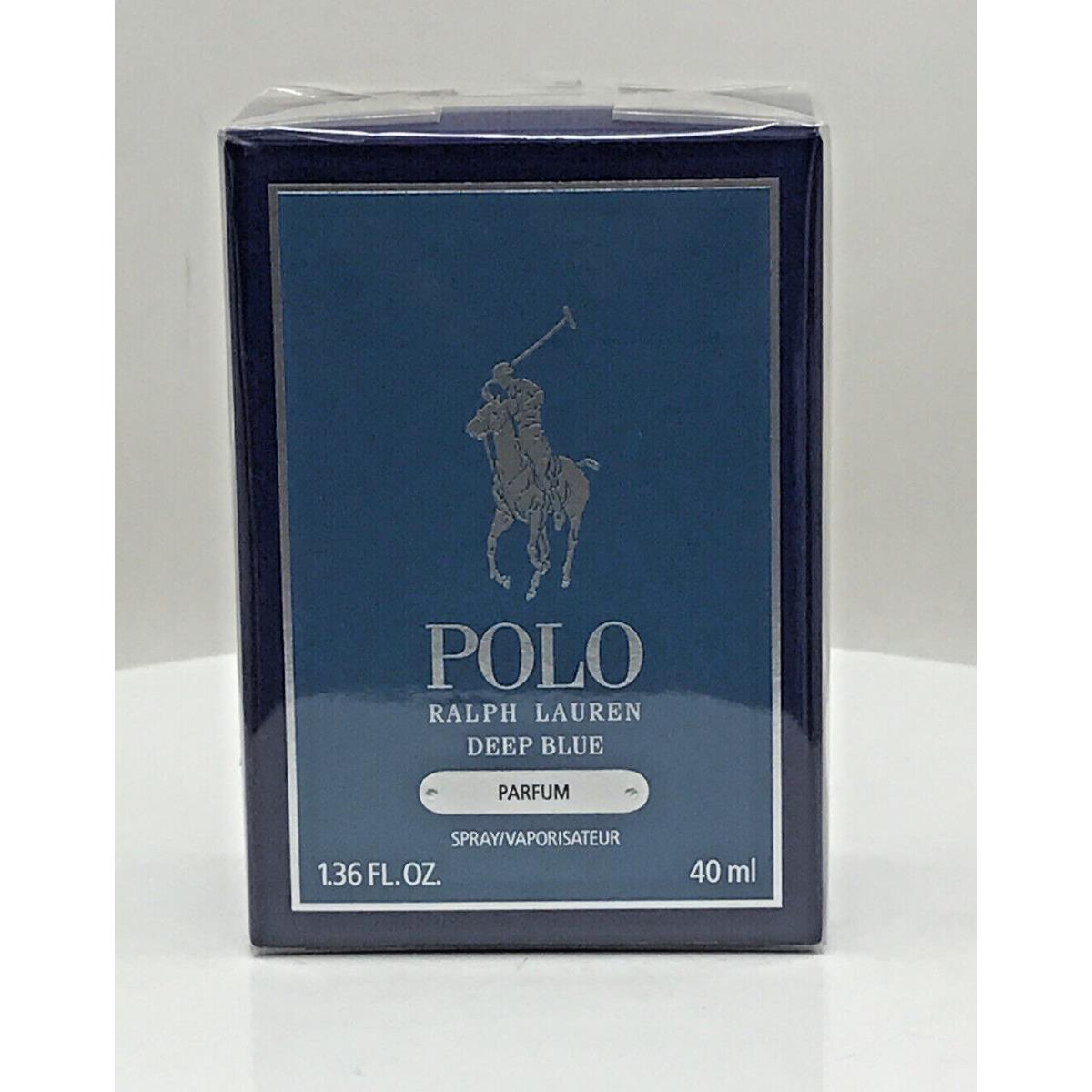 Polo Deep Blue Parfum By Ralph Lauren Parfum 1.36 oz For Men