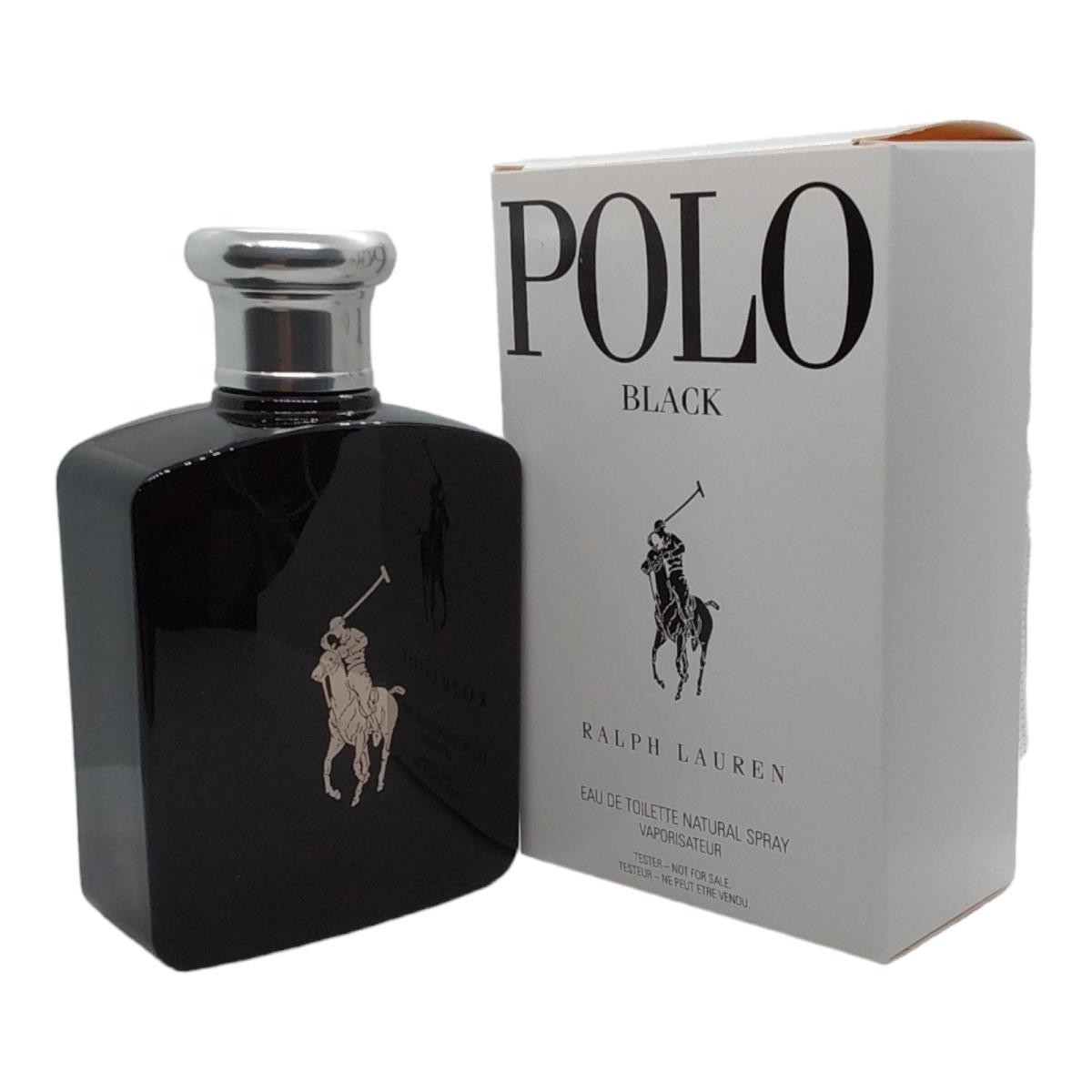 Polo Black Ralph Lauren Eau De Toilette Spray For Men 4.2 oz 125 ml Cologne