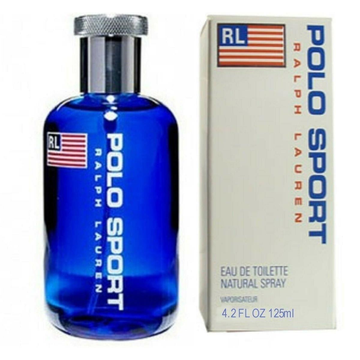 Ralph Lauren Polo Sport Mens Spray Eau de Toilette Natural Spray 4.2oz