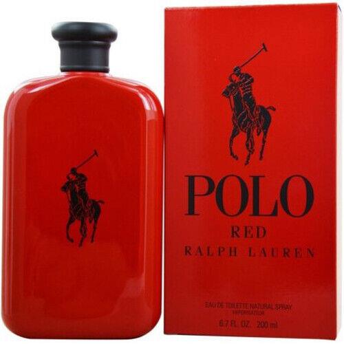 Polo Red by Ralph Lauren For Men Eau de Toilette Spray 6.7 oz