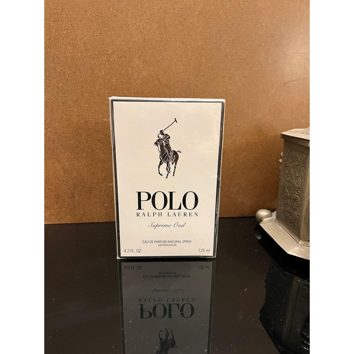 Ralph Lauren Polo Supreme Oud Men Edp 125 ml 4.2 oz Tstr Very Rare