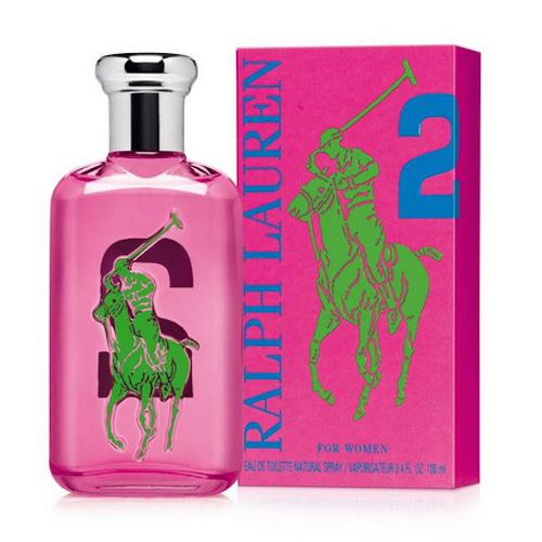 Big Pony No. 2 Pink by Ralph Lauren Women Perfume 3.4oz-100ml Edt Spr BG08