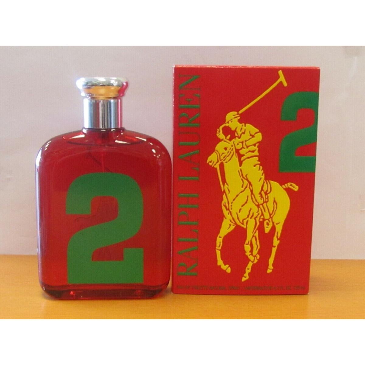 Big Pony 2 Red by Ralph Lauren 4.2 oz / 125 ml Eau De Toilette Spray For Men