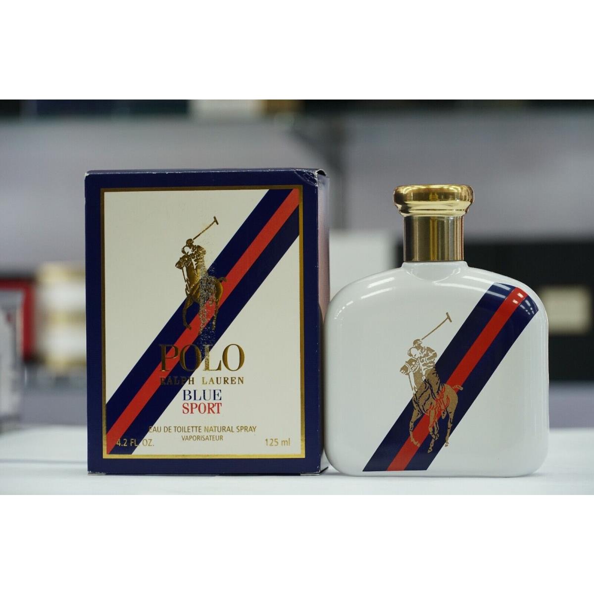 Ralph Lauren Polo Blue Sport For Men Edt 4.2oz/125ml