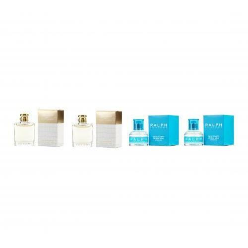 Ralph Lauren 4 Pcs Mini Set For Women: 2 X Ralph 7 ML Eau DE Toilette + 2 X Ralp