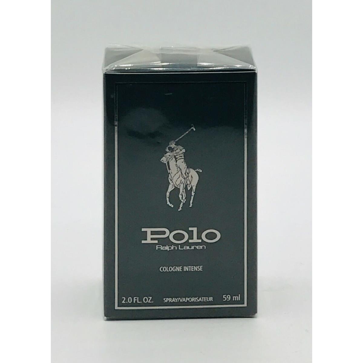 Box Ralph Lauren Polo Cologne Intense 2.0 oz 59 ML