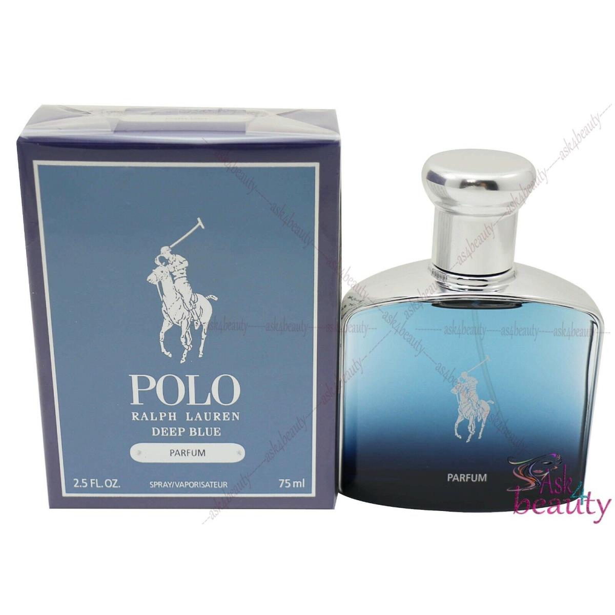 Ralph Lauren Polo Deep Blue Parfum 2.5oz/75ml Spray For Men