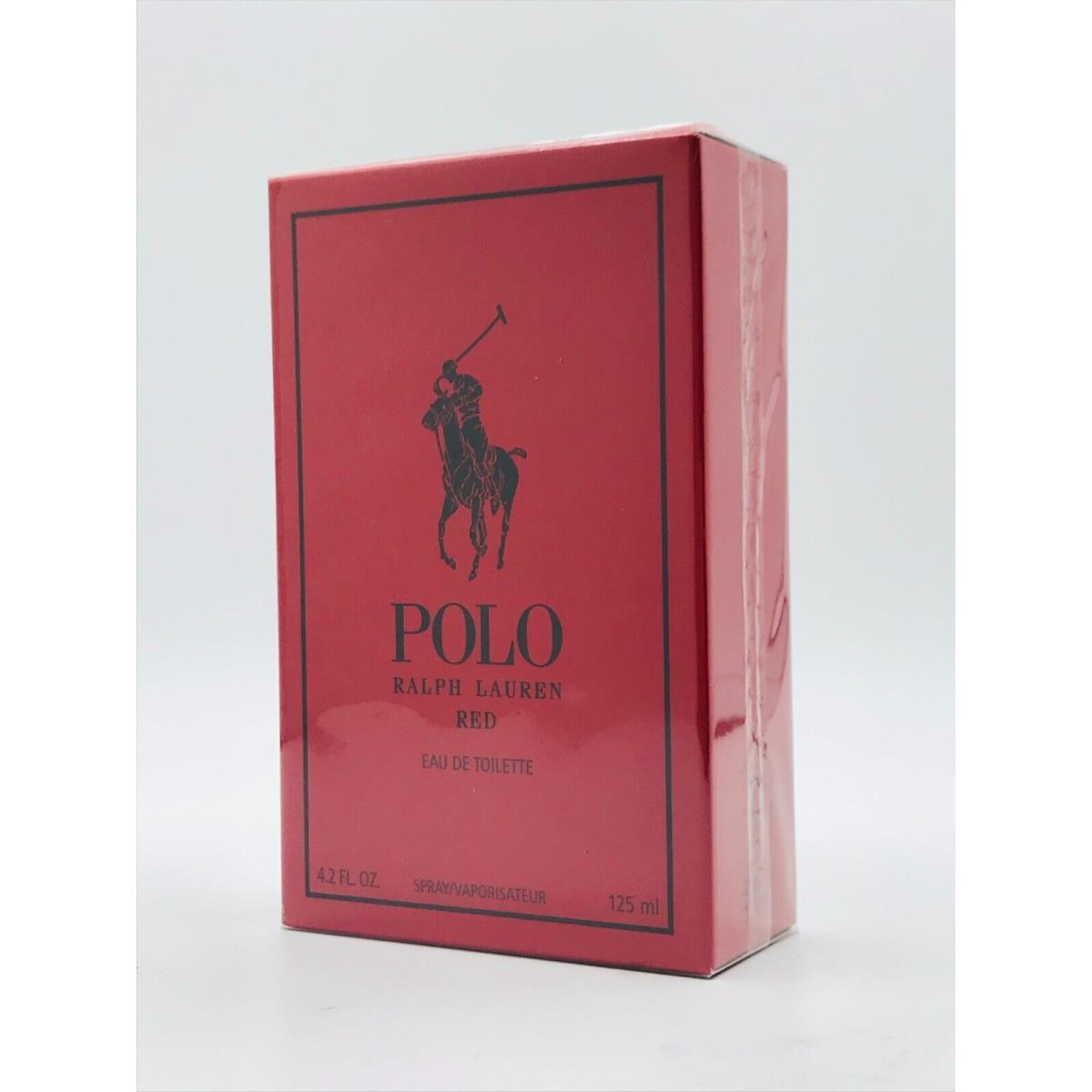 Ralph Lauren Polo Red Men Cologne Spray 4.2 OZ