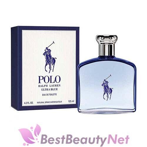 Polo Ultra Blue by Ralph Lauren For Men 4.2oz Eau De Toilette Spray