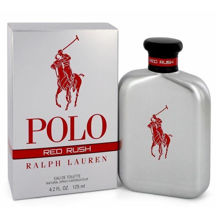 Polo Red Rush Cologne by Ralph Lauren For Men Edt 4.2 oz