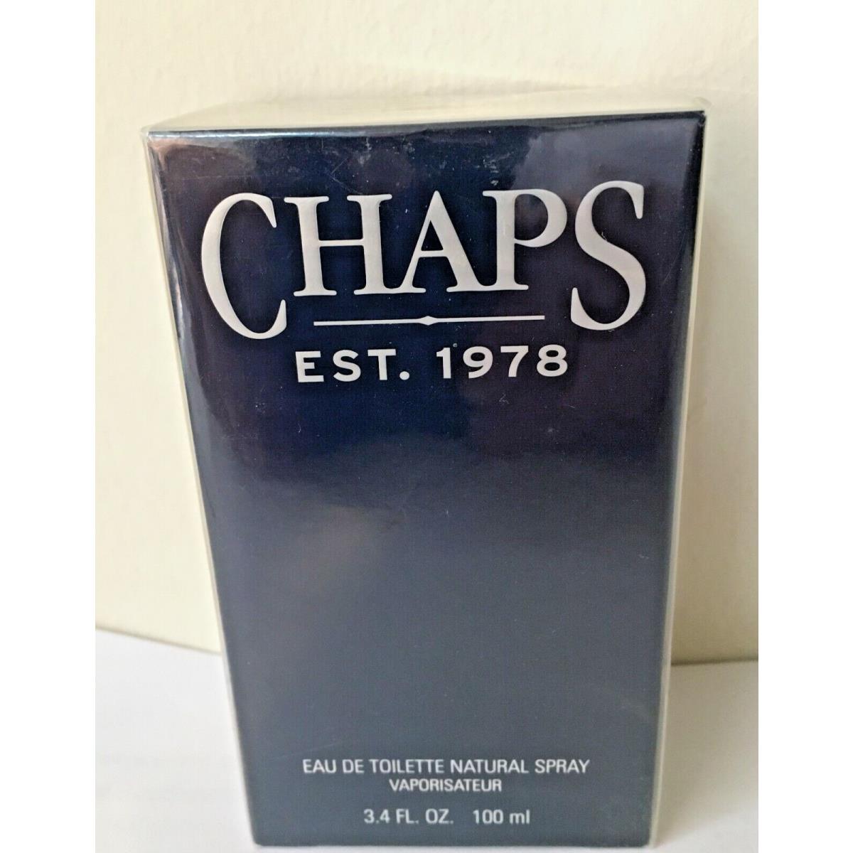 Vintage - Chaps Est. 1978 by Ralph Lauren 3.4 oz /100 ml Edt Spray For Men Seale