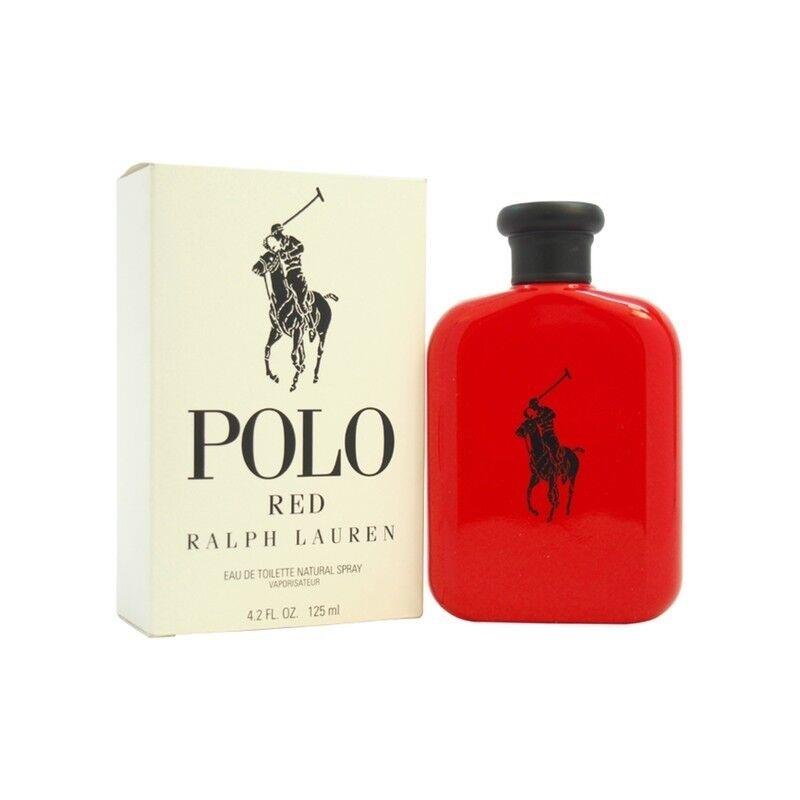 Polo Red by Ralph Lauren 4.2 oz Edt Cologne For Men Spray in White Box