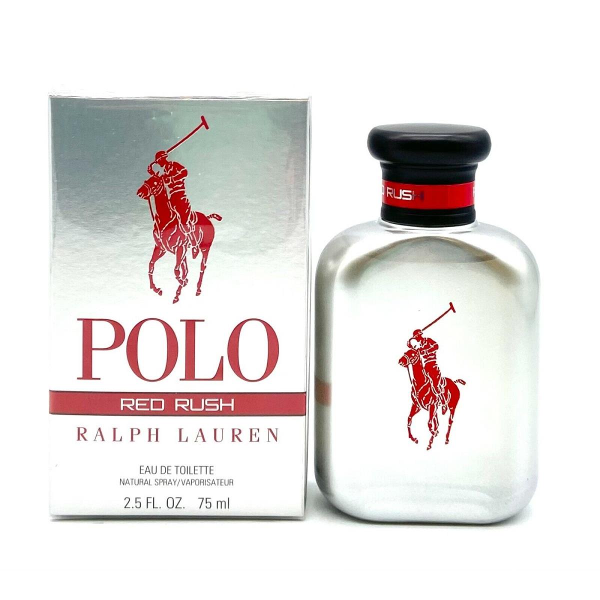 Polo Red Rush by Ralph Lauren For Men 2.5 oz Edt Spray