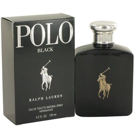 RL Polo Black Ralph Lauren 4.2 oz / 125 ml Eau de Toilette Men Cologne Spray