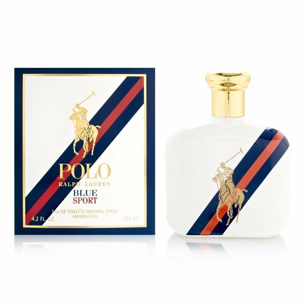 Polo Blue Sport by Ralph Lauren Eau de Toilette Spray For Men 4.2 OZ Discontinue